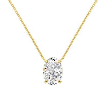 925 Silver 8A CZ Pendant Necklace DY190884 product image 7
