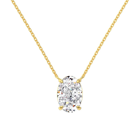 925 Silver 8A CZ Pendant Necklace DY190884 product image 7