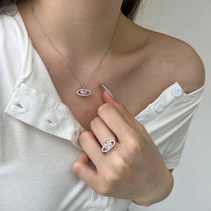 925 Sterling Silver Heart CZ Ring product image 4
