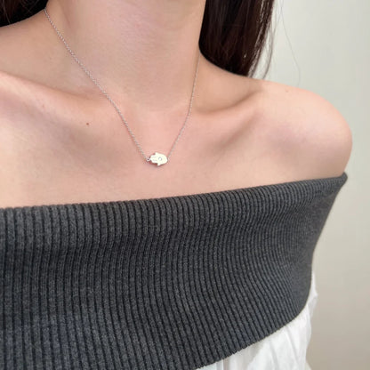 Unique Jewelry OEM ODM Factory 925 Sterling Silver 5A Cubic Zirconia Special Hand Pendant Necklace Jewelry for Women