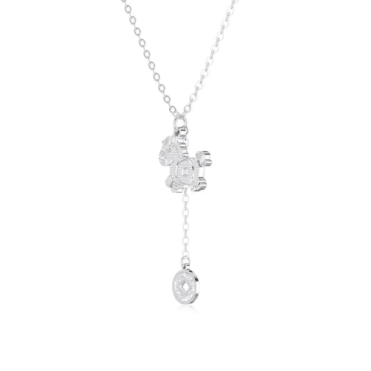 925 Silver Zodiac 5A CZ Pendant Necklace DY191866 product image 7