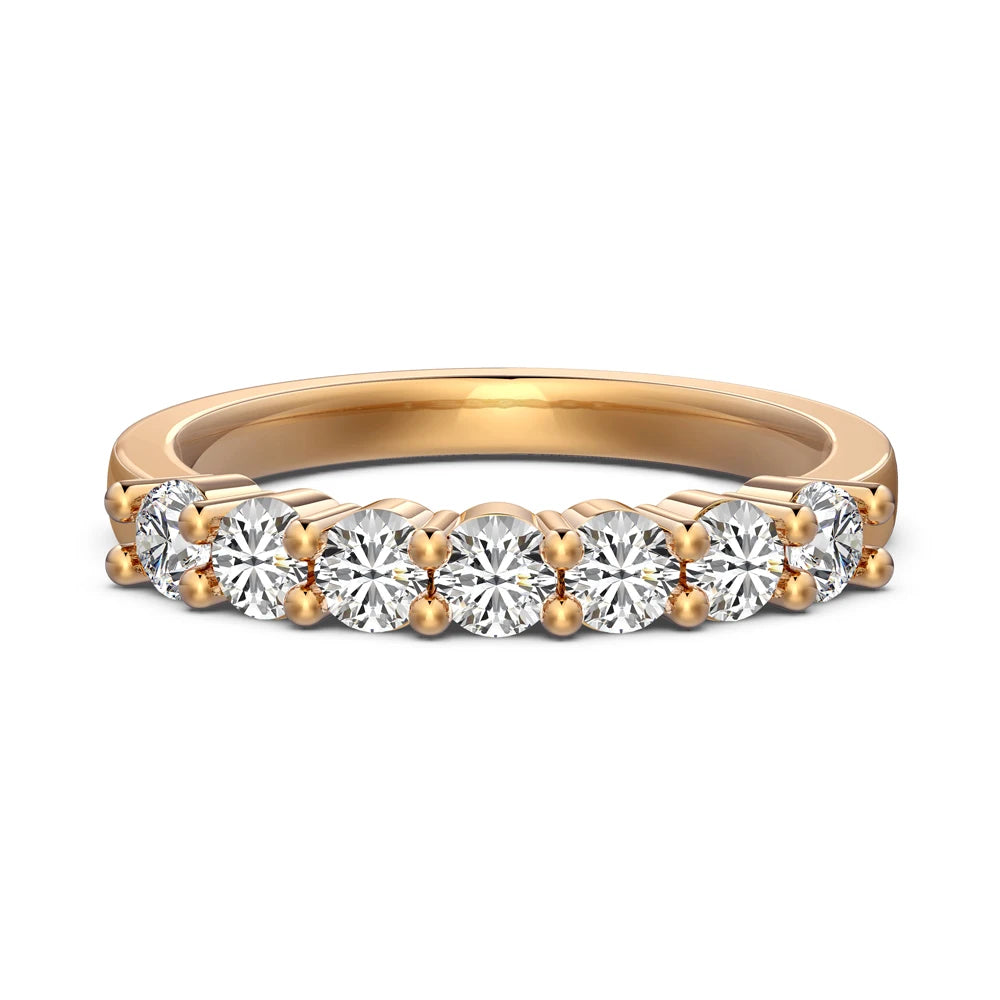 925 Sterling Silver CZ Minimalist Wedding Ring product image 8