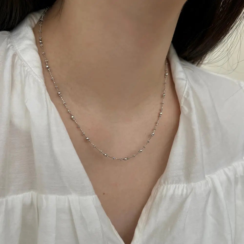 925 Sterling Silver Statement Chain Necklace product image 2