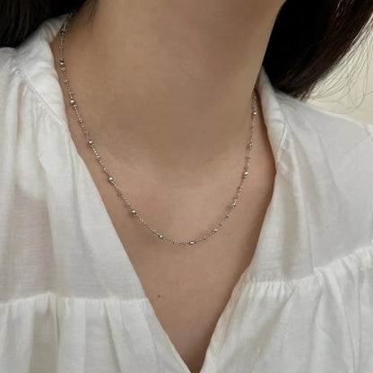 925 Sterling Silver Statement Chain Necklace product image 2