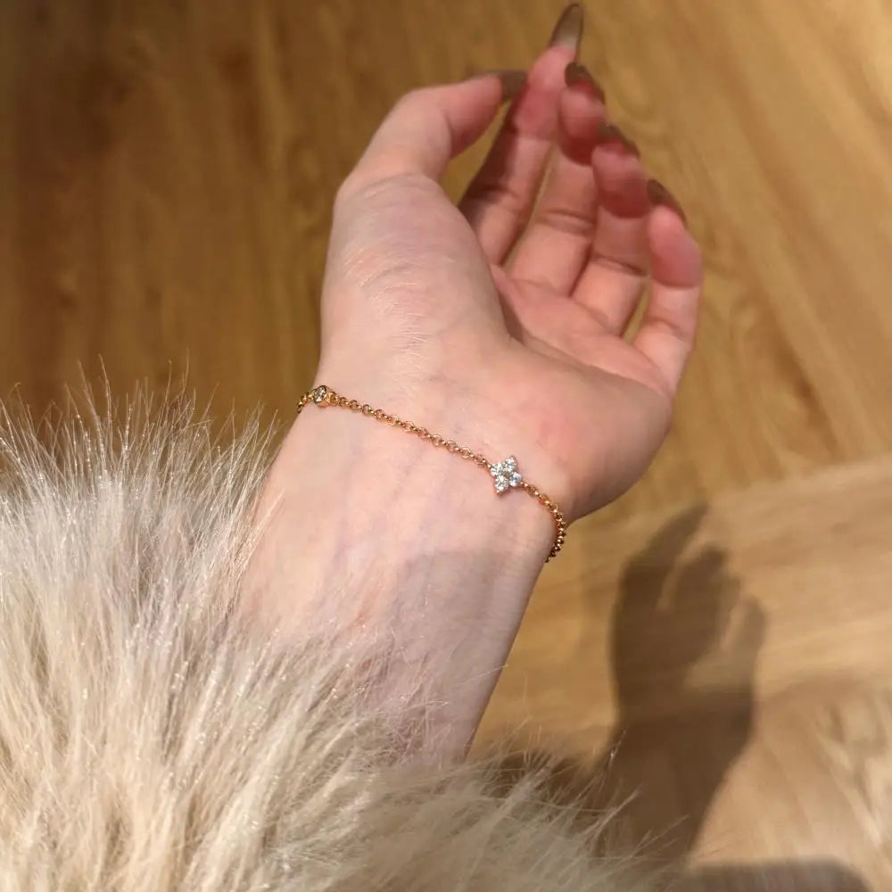 925 Sterling Silver Star Chain Bracelet product image 5