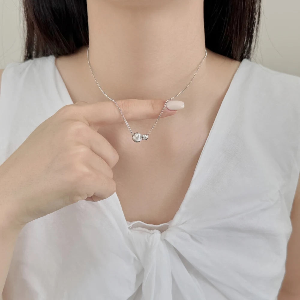 925 Sterling Silver Minimalist Pendant Necklace product image 5