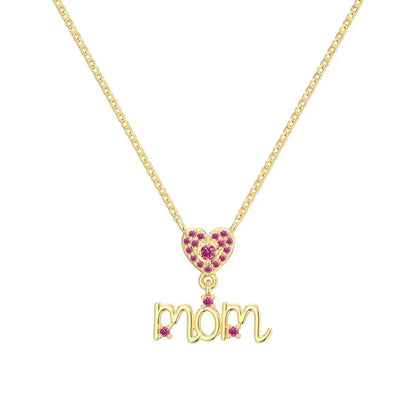 925 Sterling Silver Heart Initial Necklace product image 2