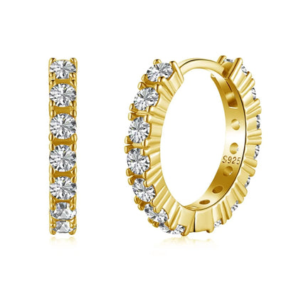 KAKODIY Trend Design Top Jewelry Accessories 925 Sterling Silver Eternal 5A Cubic Zirconia Clip-on Earrings Daily Dress