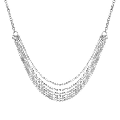 925 Sterling Silver Personalized Layered Necklace by KAKODIY
