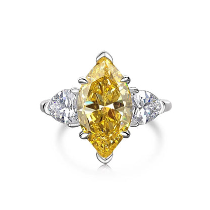 925 Silver CZ Bridal Engagement Ring DY120161 product image 10