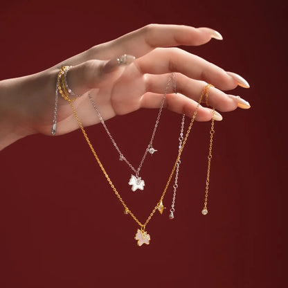 925 Silver Star 5A CZ Pendant Necklace DY191869 product image 2