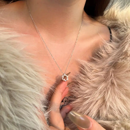 925 Silver Heart Pendant Necklace DY190975 product image 2