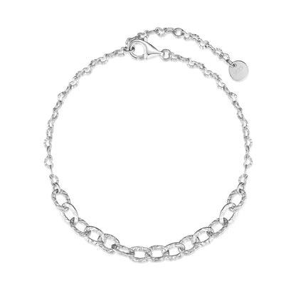 925 Sterling Silver Minimalist Bangle DY150670 by KAKODIY