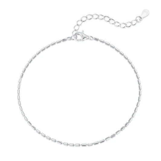 Dylam High Quality No Moq Adjustable 18K Gold Plated Bead Bracelet S925 Sterling Silver Chain Link Bracelets Bangles for Women