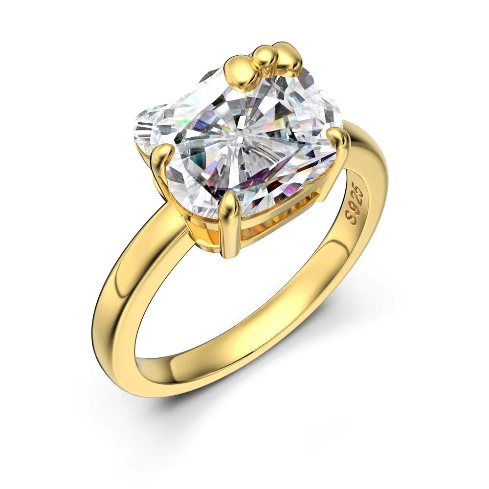 925 Sterling Silver Bow 5A CZ Dainty Ring product image 7