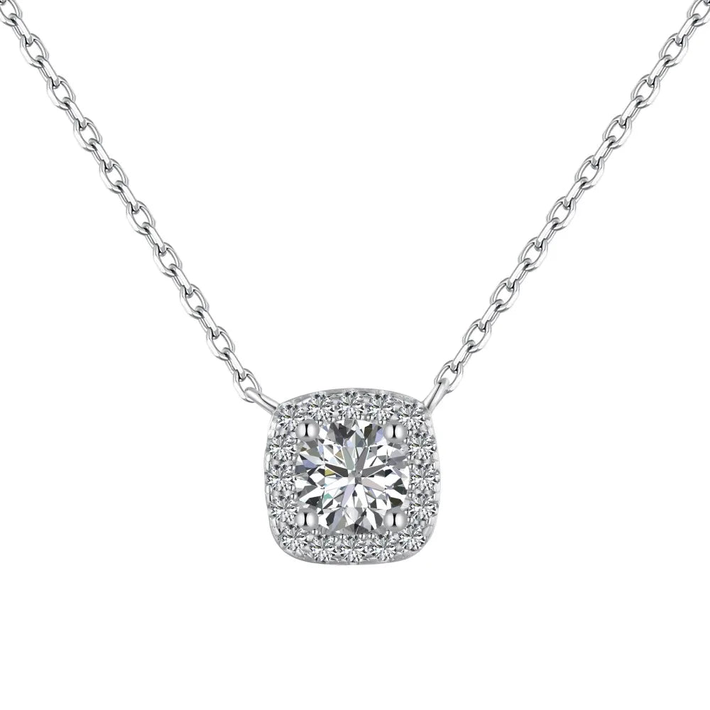 925 Sterling Silver CZ Personalized Chain Necklace product image 7
