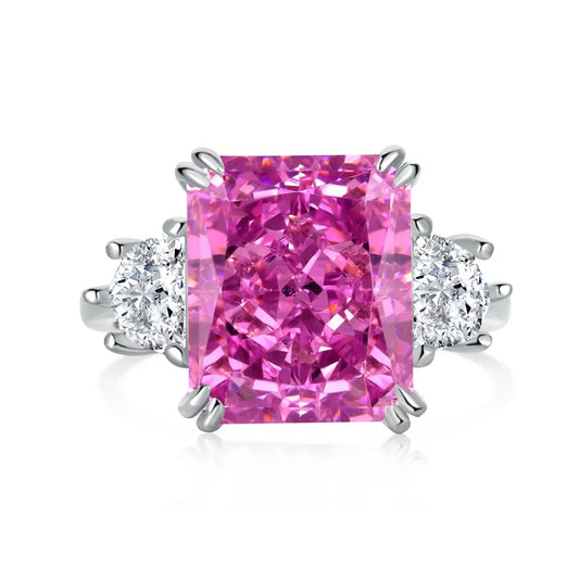 925 Silver CZ Bridal Wedding Ring DY120668 product image 7