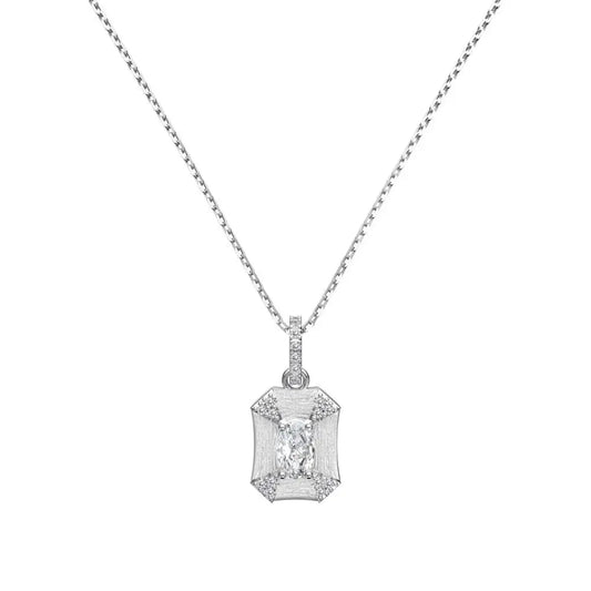 925 Sterling Silver CZ Necklace by KAKODIY