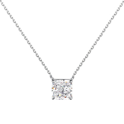 925 Sterling Silver CZ Pendant Necklace DY190528 product image 10