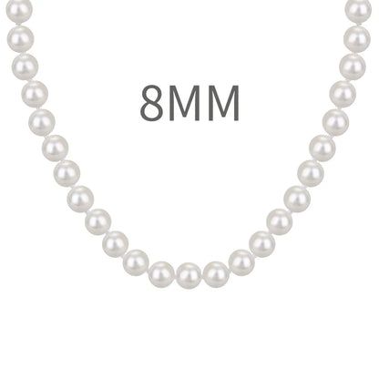 925 Silver Pearl Pendant Necklace DY191924 product image 9