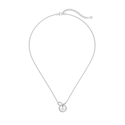 925 Sterling Silver Pendant Necklace DY190894 product image 8