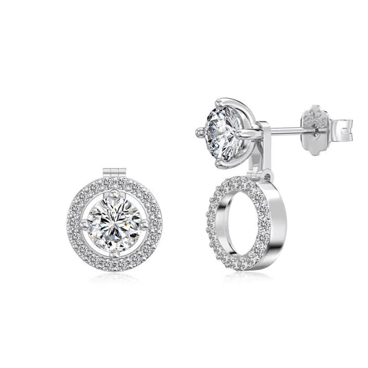 KAKODIY Multi-Wear Premium Jewelry Earrings Fashion 925 Sterling Silver Zircon Earrings Women - product image 1