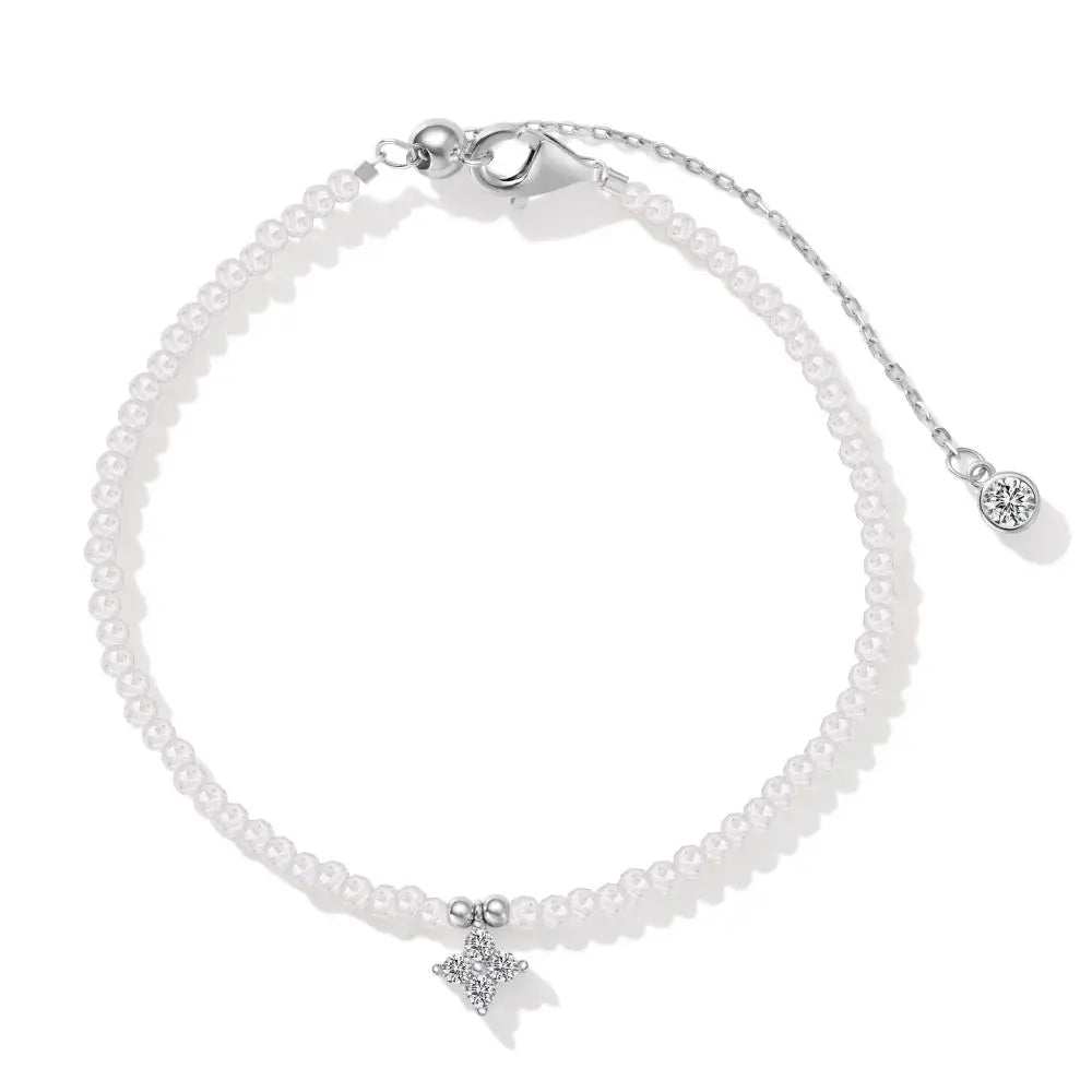 925 Sterling Silver CZ Bracelet DY150485 product image 10