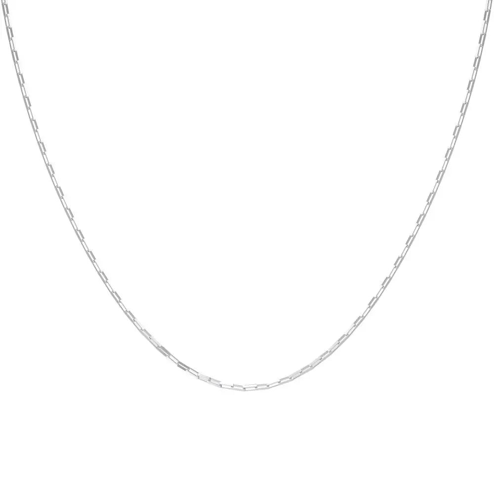 925 Silver Minimalist Lariat Necklace DY191269 product image 5