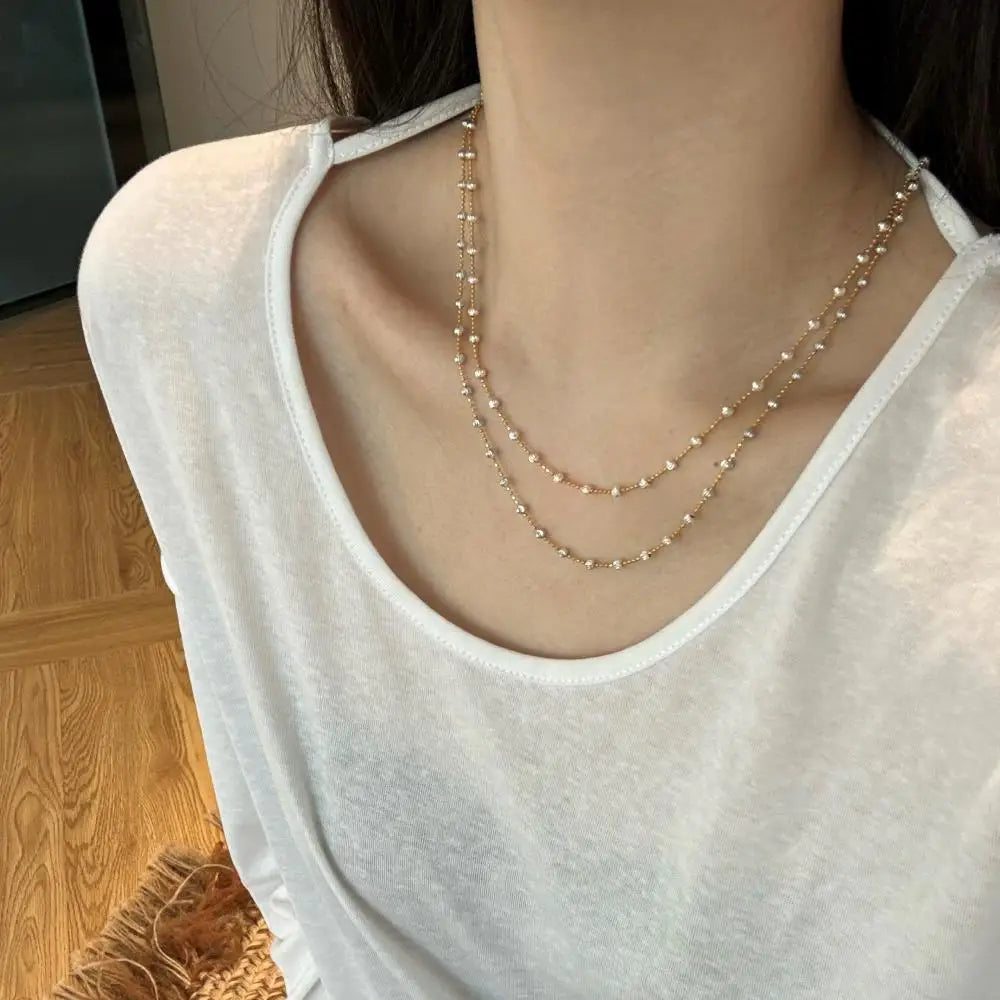 925 Sterling Silver Chain Necklace DY191357 product image 3