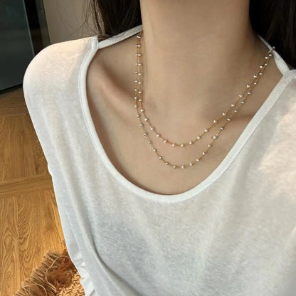 925 Sterling Silver Chain Necklace DY191357 product image 3