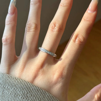 925 Silver Bridal Engagement Ring DY121365 product image 4