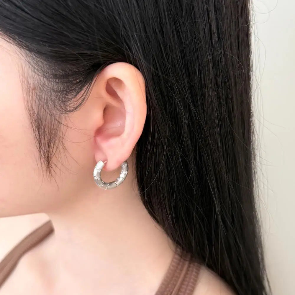 KAKODIY 18K Gold Plate Clasp Stud Earrings Luxury Jewelry Stud Earrings Sterling Silver Women's Stud Earrings 925 - product image 2