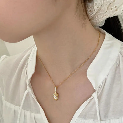 925 Silver Statement Pendant Necklace DY191424 product image 4