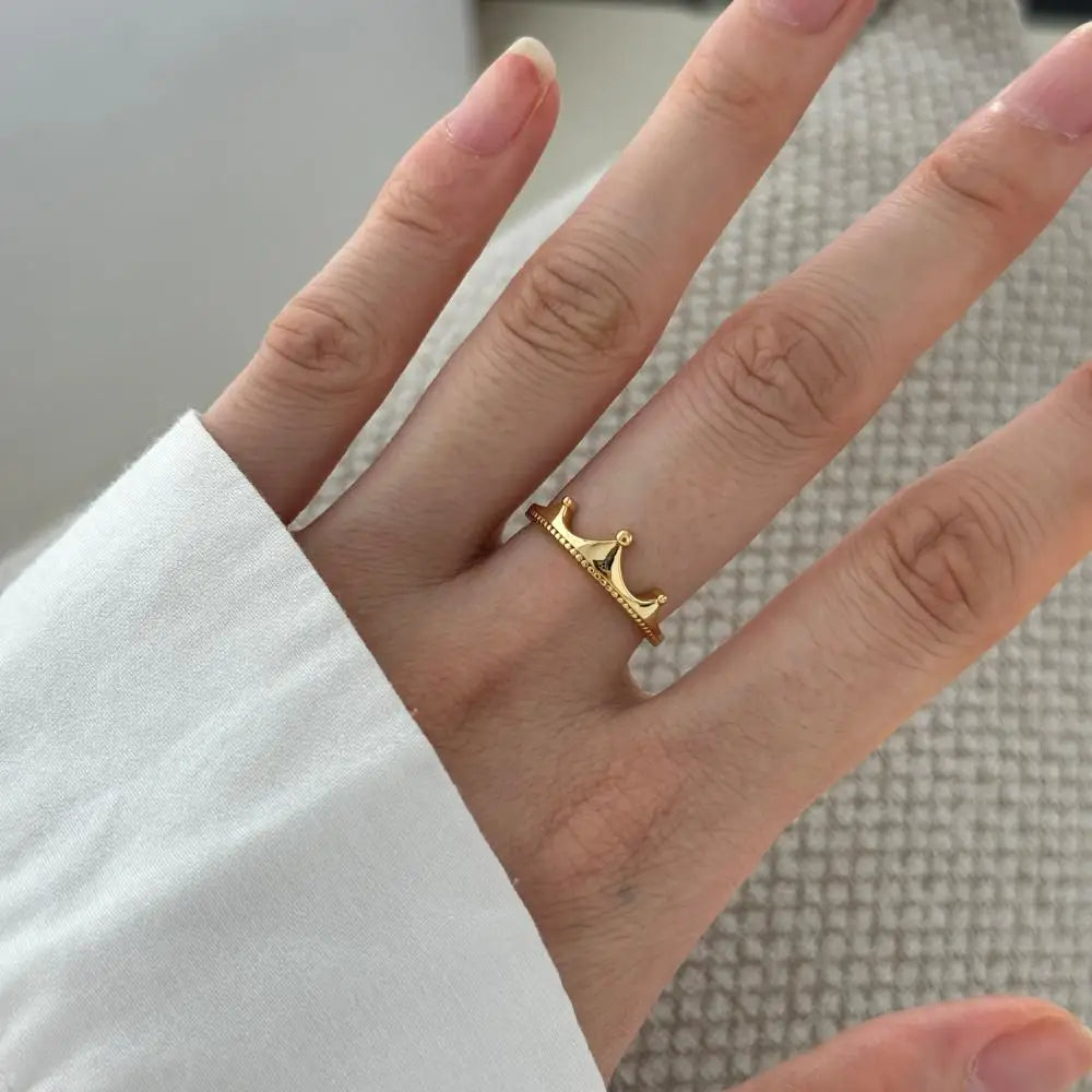 925 Silver Crown Bridal Wedding Ring DY121484 product image 3