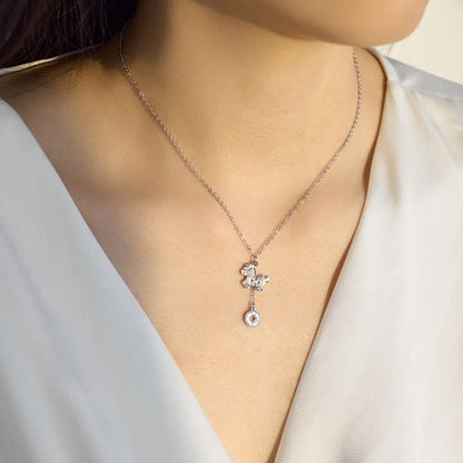 925 Silver Zodiac 5A CZ Pendant Necklace DY191866 product image 4