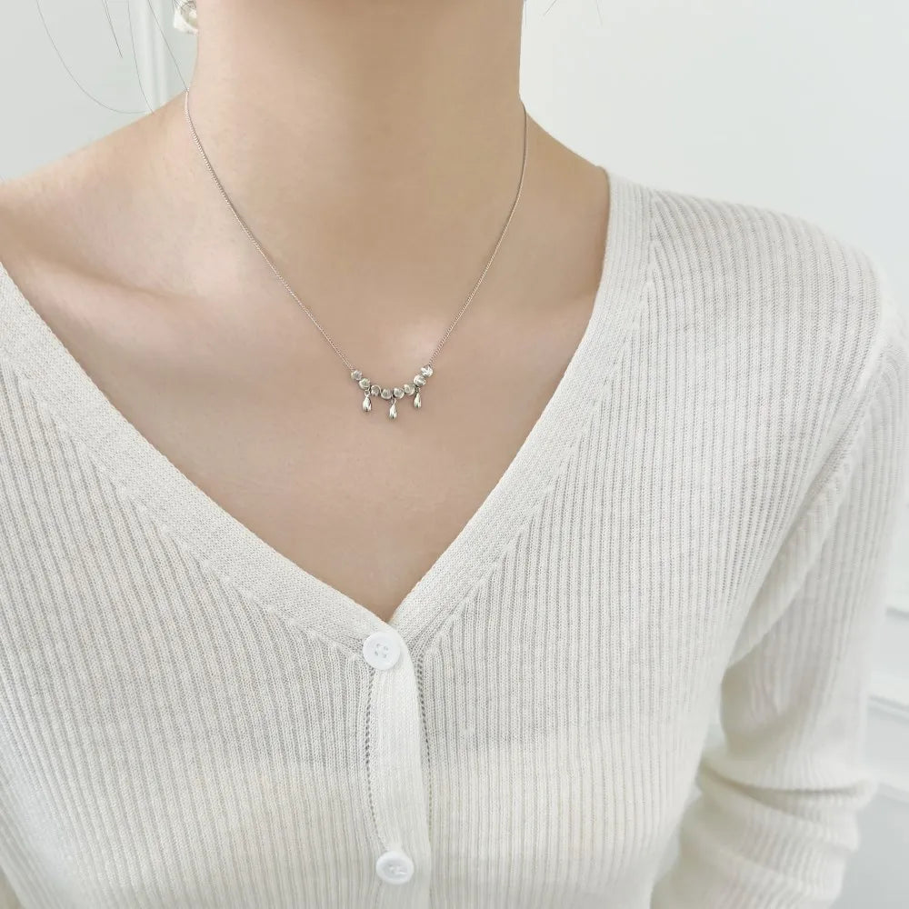 925 Sterling Silver Pendant Necklace DY191682 product image 4