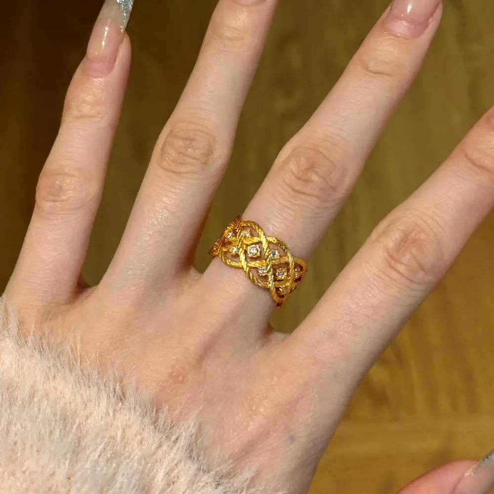 925 Sterling Silver Statement Engagement Ring product image 6