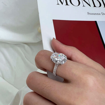 925 Sterling Silver CZ Bridal Engagement Ring product image 4