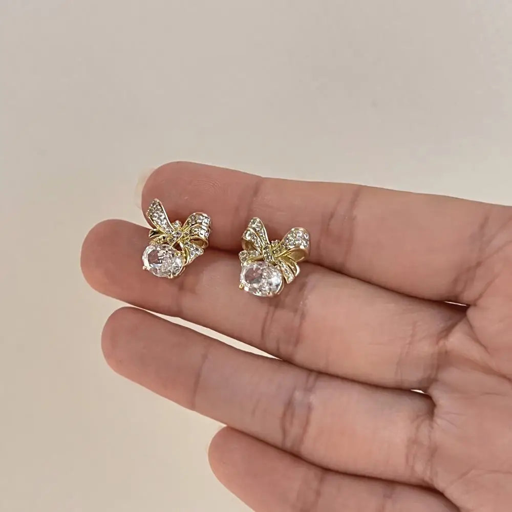 KAKODIY Beautiful 14K Gold Plated Butterfly Stud Accessories Fashion £925 Stud Earrings - product image 2