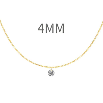 925 Silver CZ Statement Pendant Necklace DY191187 product image 8