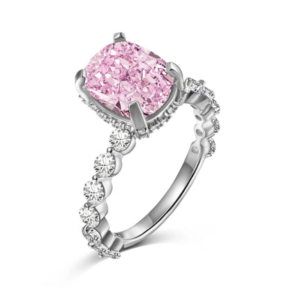 925 Sterling Silver CZ Bridal Wedding Ring product image 7