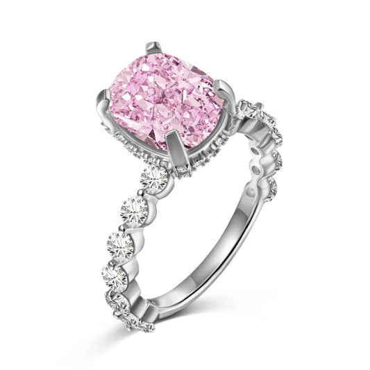 925 Sterling Silver CZ Bridal Wedding Ring product image 7