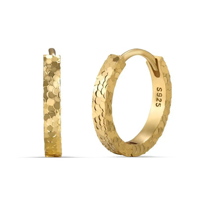 KAKODIY US Gold Plated Hoop Earrings Accessories Women's Luxury Silver 925 Earrings - product image 1