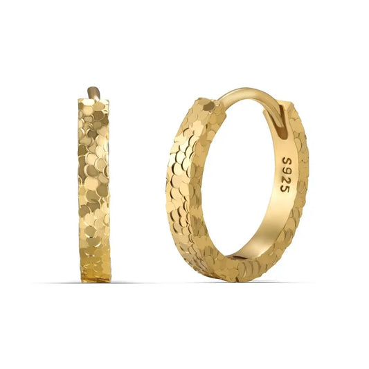 KAKODIY US Gold Plated Hoop Earrings Accessories Women's Luxury Silver 925 Earrings - product image 1