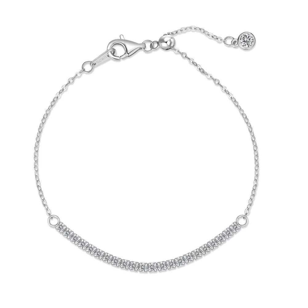 925 Sterling Silver CZ Tennis Bracelet product image 7