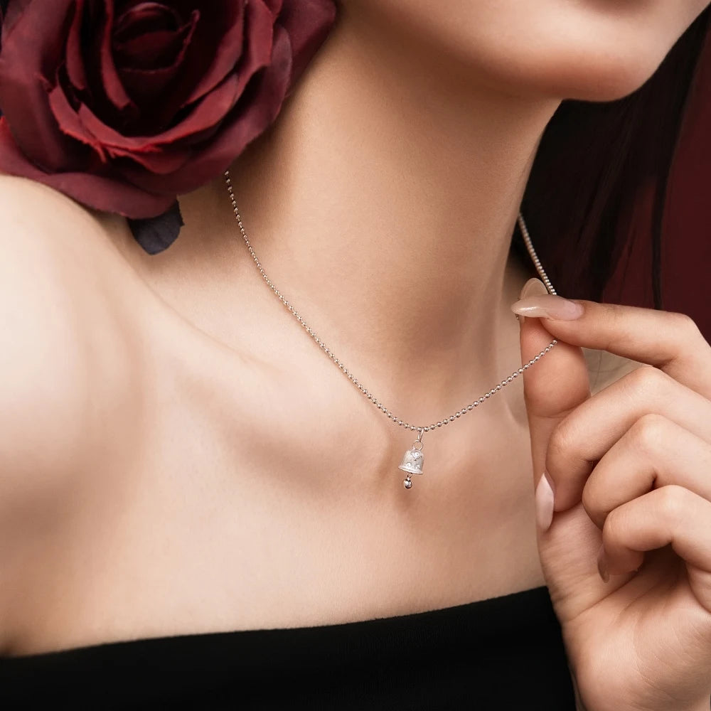 925 Sterling Silver 5A CZ Dainty Pendant Necklace product image 3