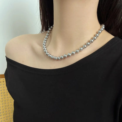 925 Silver Pearl Pendant Necklace DY191924 product image 5