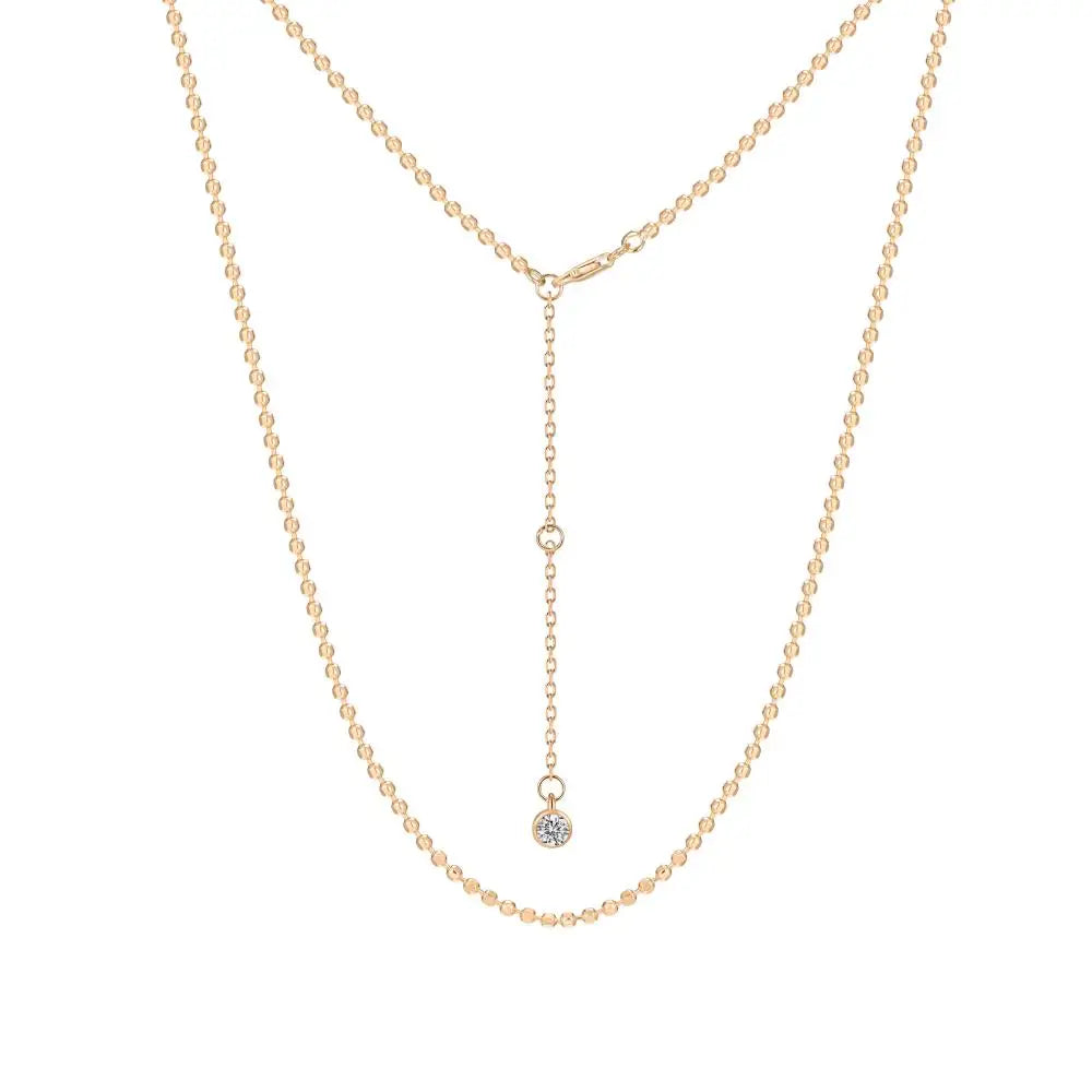 925 Sterling Silver Chain Necklace DY190996 product image 7