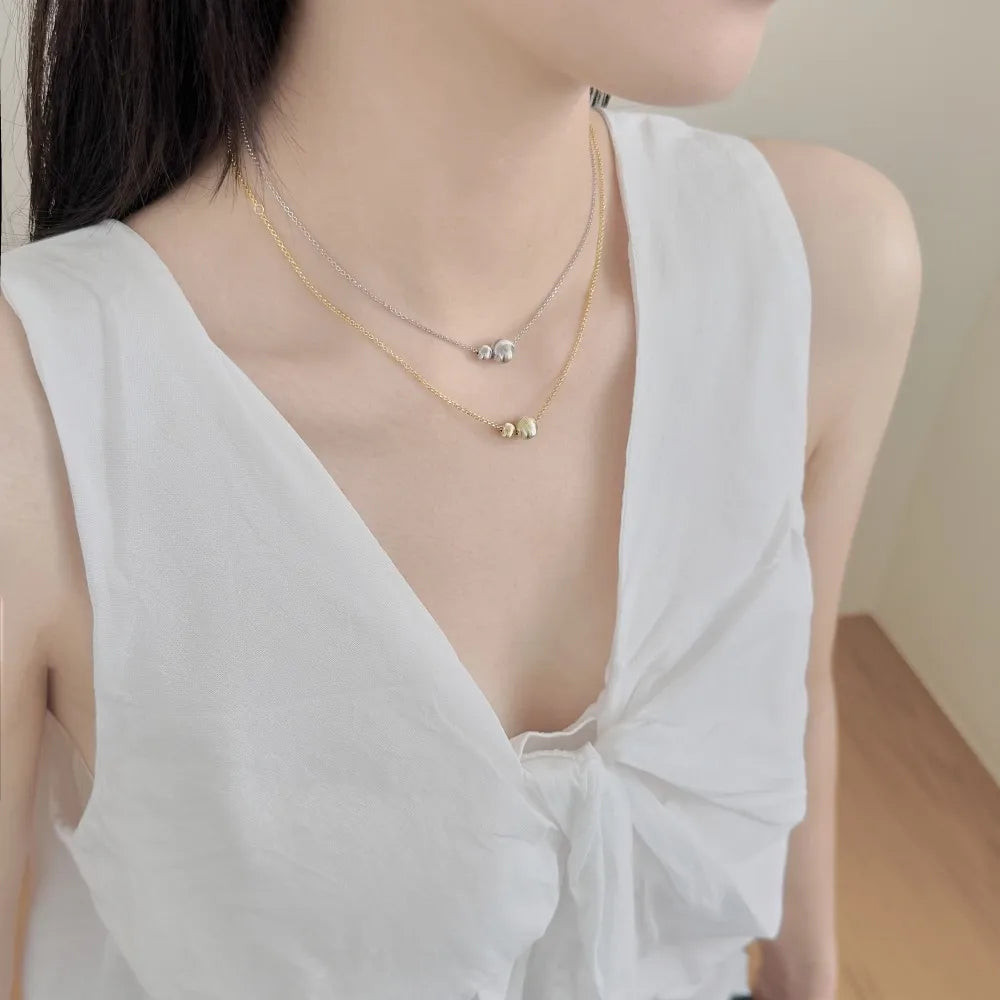 925 Sterling Silver Minimalist Pendant Necklace product image 2