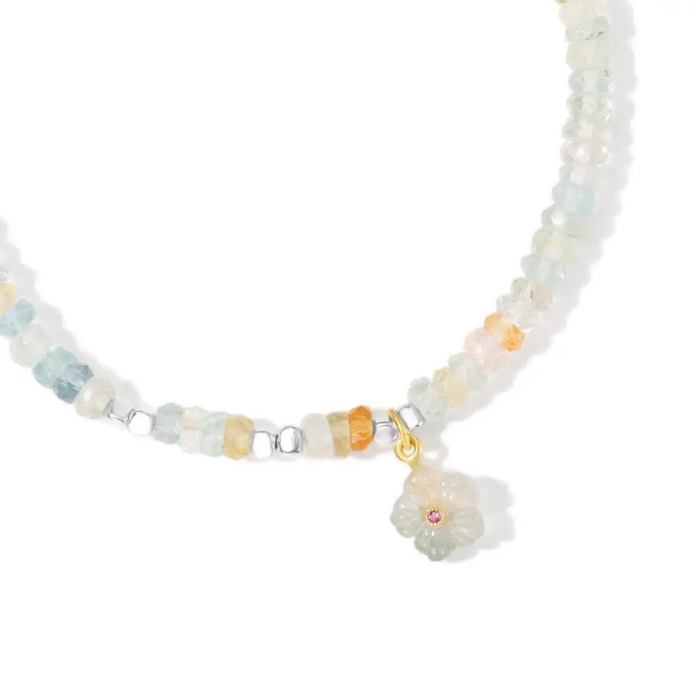 925 Sterling Silver Flower Bracelet product image 2